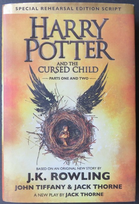 Rowling, Harry Potter and Cursed Child 1st/1st US 2016 (1 of 12)
