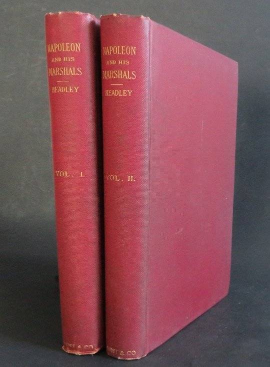 Headley, Napoleon and His Marshals 2vol. Ed. 1890s (1 of 10)
