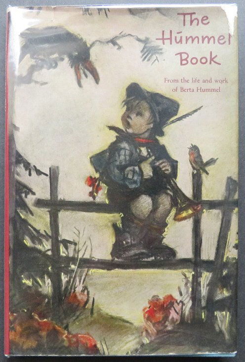 Hummel Book 1964 & Goebel Little Fiddler Plate 1984: "The Hummel-Book by the late Berta Hummel with Poems and Preface by Margarete Seemann" translated from the German by Lola Ch. Eytel, published by Emil Fink-Verlag, Stuttgart, Germany, 1st edition of t