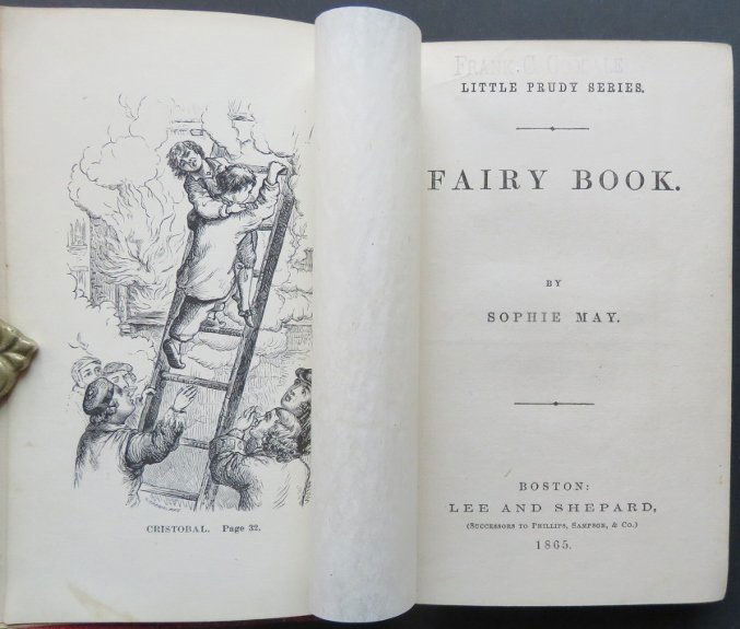 Sophie May, Fairy Book, 1stEd. 1865 Little Prudy Series (1 of 11)