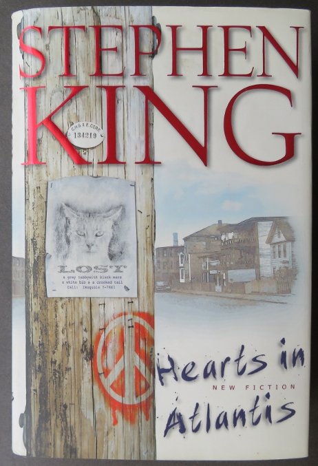 Stephen King, Hearts in Atlantis, 1st/1st Edition 1999, Novellas, Short Stories (1 of 12)