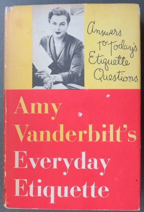Vanderbilt, Everyday Etiquette 1956, illustrated by Andy Warhol & Suzuki (1 of 16)