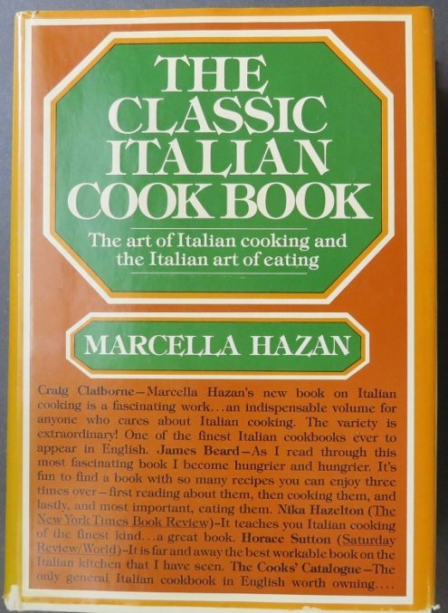 Hazan, Classic Italian Cook Book, 1st/1st Edition 1976 illustrated (1 of 16)