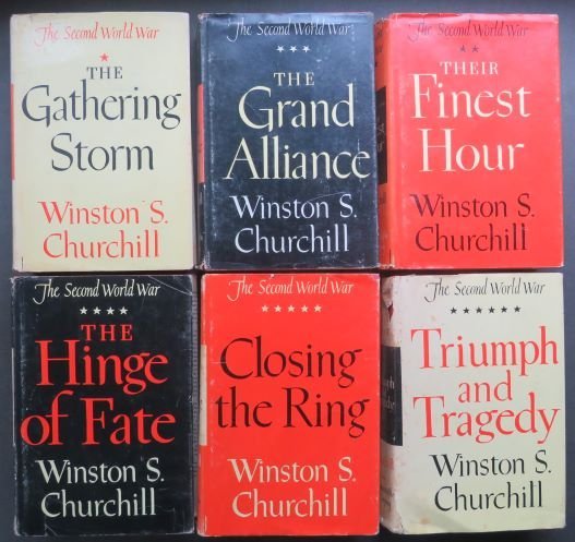 Winston Churchill, WWII Complete 6 vol. 1st US Ed., 1948-1953 (1 of 20)