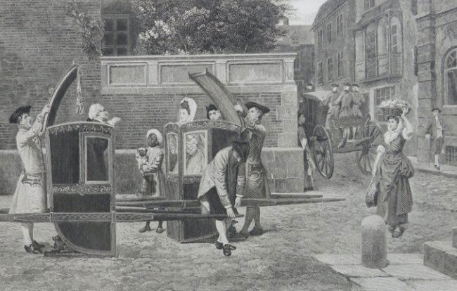 Yeames, Last Bit of Scandal, 1888 Antique Engraving by Godfrey: "The Last Bit of Scandal" by William Frederick Yeames; engraved by Louis Godfrey; genuine engraving on steel, printed on high quality heavy stock paper; published by Selmar Hess, NY 1888. Yeames' genr