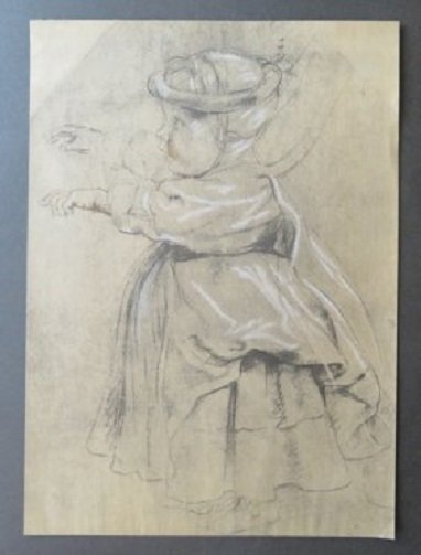 Peter Paul Rubens, 1636 Portrait of Isabelle Helene, Vintage Facsimile (1 of 9)