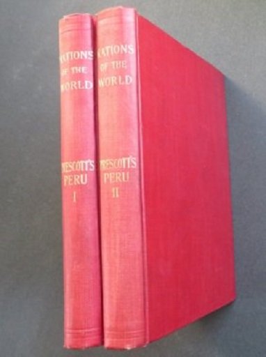 Prescott, History Conquest of Peru, Complete 2vol. Ed. 1898, illustrated (1 of 9)