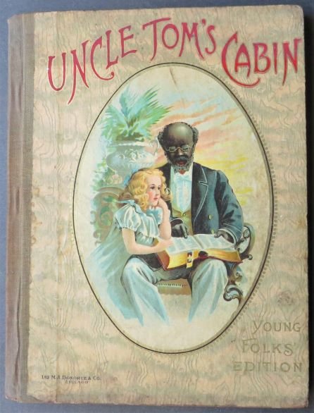 Beecher Stowe, Uncle Toms Cabin, Young Folks Edition 1890s illustrated (1 of 12)