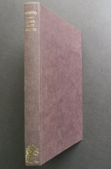 Sartre, The Words Autobiography 1st/1st UK Edition 1964: The Words: The Autobiography of Jean-Paul Sartre", Translated from the French by Irene Clephane, published by Hamish Hamilton, London, 1964, First Edition, First Printing, stated "First Published in G