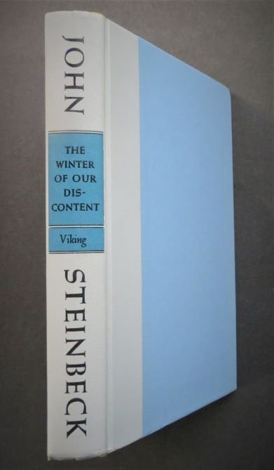 John Steinbeck, Winter of Our Discontent, 1st Edition 1961 Novel (1 of 8)