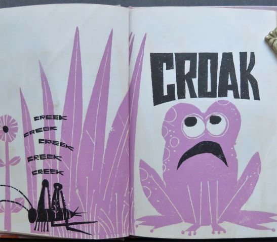 Ed Emberley, Cock A Doodle Doo, Book of Sounds, 1st Ed. 1964, illustrated (1 of 12)