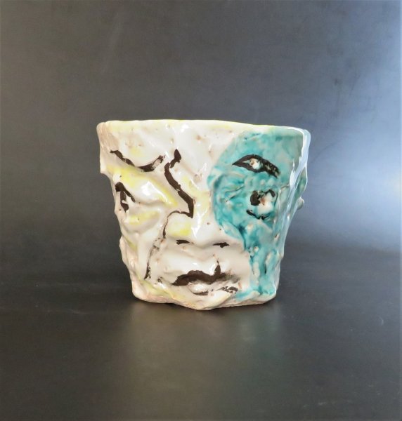 Franky Cup, Victor Moreau, Pottery, Ceramic, Majolica, Sculpture (1 of 11)