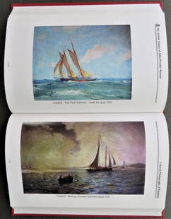 Baker, Artistic Legacy of John Prentiss Benson, 1stEd. 2003, illustrated: "The Artistic Legacy of John Prentiss Benson" by Nicholas J. Baker, self-published by the author, 2003. First Edition. Hard boards, original red cloth with gold decoration and lettering on front board