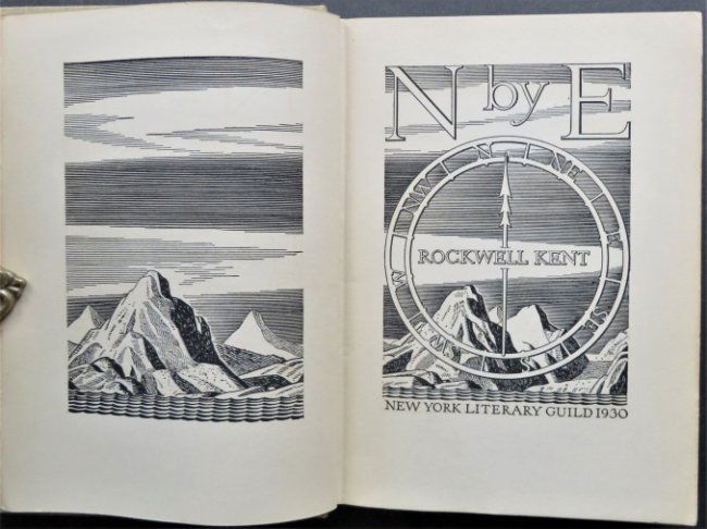 Rockwell Kent, N by E, Art Deco illustrations, 1st Edition 1930 (1 of 17)
