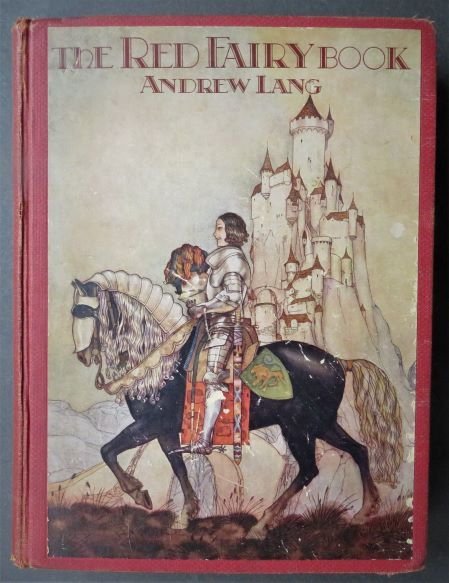 Andrew Lang, Red Fairy Book, illustrated by Gustaf Tenggren, 1924: "Red Fairy Book", edited by Andrew Lang; illustrated by Gustaf Tenggren, published by David McKay Philadelphia, 1924. First edition for Tenggren's illustrations. Hard boards, original publisher's red 
