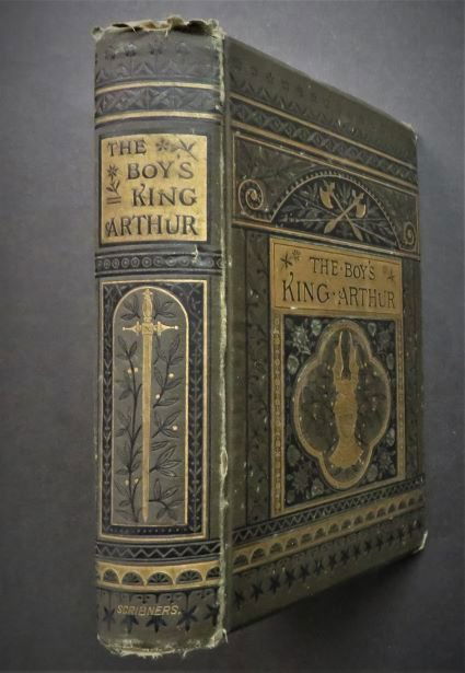 Lanier, Boys King Arthur, 1st/1st Edition 1880, Alfred Kappes illustrations (1 of 12)