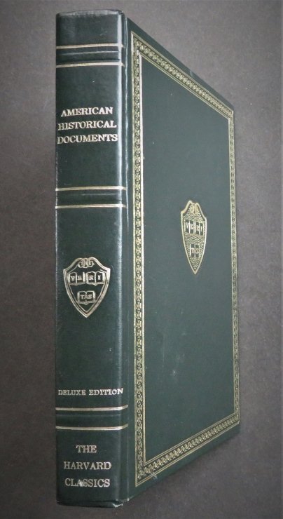 American Historical Documents 1000-1904, Harvard Classics Deluxe Ed. 1938 (1 of 10)