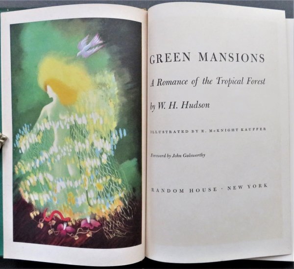 Hudson, Green Mansions, 1944, McKnight Kauffer illustrations (1 of 16)