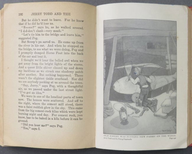 Leo Edwards, Jerry Todd and Flying Flapdoodle, 1st/1st Ed. 1934 illustrated (1 of 14)