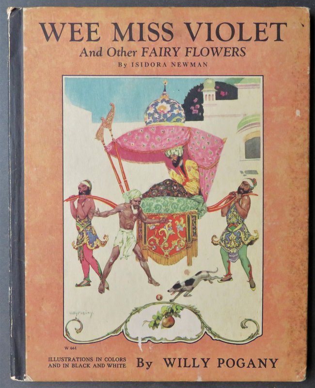 Newman, Wee Miss Violet, Fairy Flowers 1926, illustrated by Willy Pogany (1 of 13)