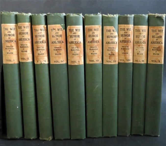 Wit & Humor of America, Complete 10 vol. Ed. 1911, illustrated (1 of 15)