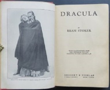 Bram Stoker, Dracula, Movie Edition 1931, Bela Lugosi, illustrated (1 of 13)