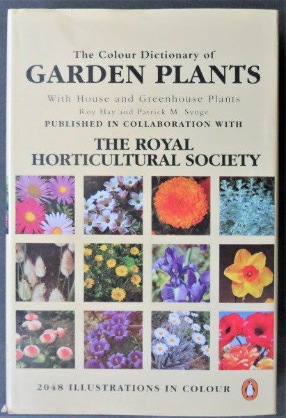 Color Dictionary of Garden Plants, 2048 color ilustrations, UK Ed. 1975 (1 of 13)