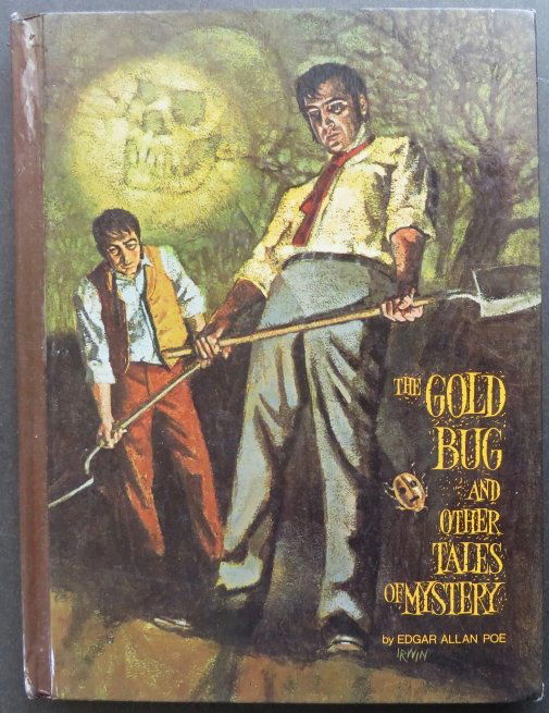 Edgar Allan Poe, Gold Bug & Other Tales, 1stEd. 1970, Don Irwin illustarations (1 of 15)