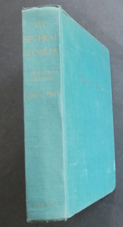 Pearl Buck, My Several Worlds, 1954 Autobiography (1 of 8)
