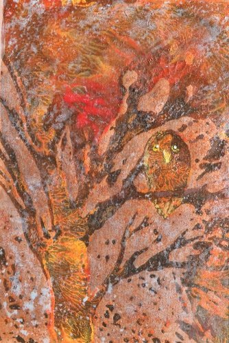 Contemplations on Sunrise, Victor Moreau, Mixed Media, Glass Frame (1 of 8)