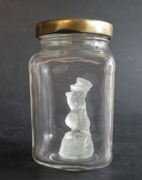 Privacy, Small Glass Art Object, Victor Moreau, 2011 (1 of 11)