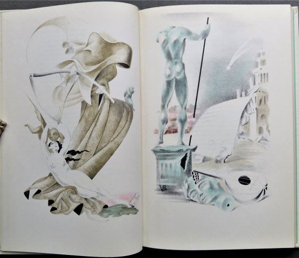 Shakespeare, Love Poems & Sonnets, 1stEd. 1957, Vera Bock illustrations (1 of 13)