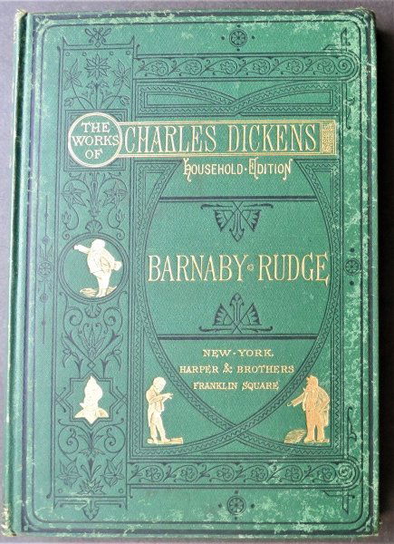 Charles Dickens, Barnaby Rudge, US Ed. 1875, Fred Barnard illustrations (1 of 16)