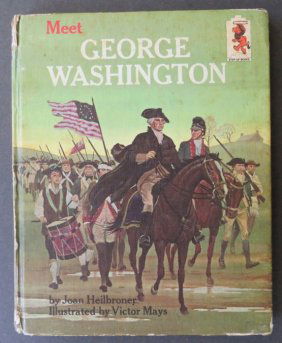 Heilbroner, Meet George Washington, 1964, Victor Mays illustrations