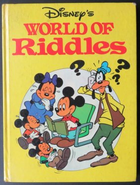 Weigle & Tallarico, Walt Disney's World of Riddles, 1st Edition 1979