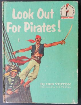 Vinton, Look Out for Pirates! 1961, Vestal illustrations, Beginner Books