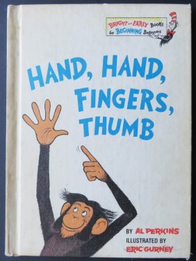 Perkins, Hand, Fingers, Thumb, 1969, Gurney illustrated, Beginning Beginners