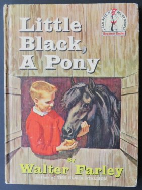 Farley, Little Black, Pony, 1961, Schucker illustrations, Beginner Book
