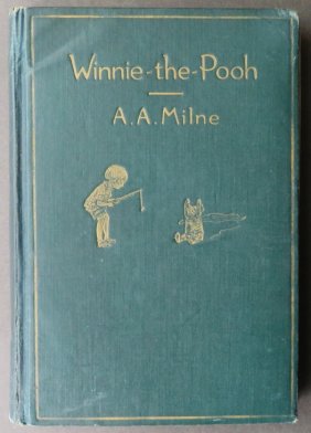Milne, Winnie the Pooh, 1st US Edition 1st Print 1926 illustrated