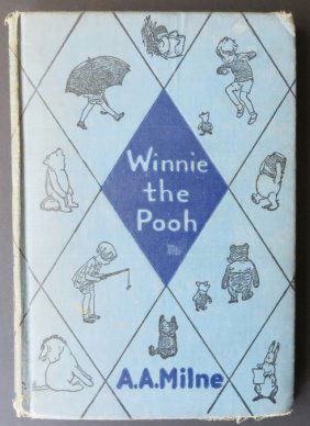 Milne, Winnie the Pooh, 1st US Edition 200th Print 1947 illustrated