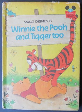 Walt Disneys, Winnie the Pooh and Tigger Too, 1975 illustrated