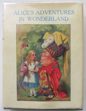 Carroll, Alice in Wonderland, Tenniel 16 Color Plates, Spec. UK Ed. 1974 Macmillan