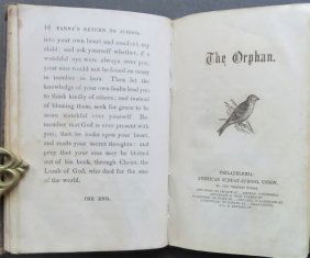 Patty Parsons, Fanny, The Orphan, 3 Stories, US Ed. 1850s, illustrated