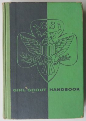 Girl Scout Handbook, 1958 Intermediate Program, illustrated