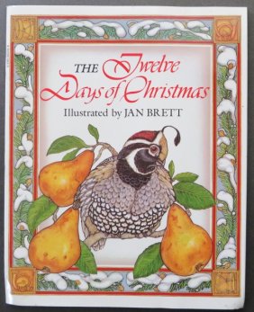 Twelve Days of Christmas, Color Paintings Jan Brett, 2002