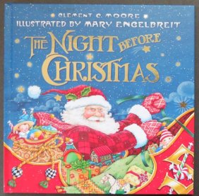 Moore, Night Before Christmas, Revised Ed. 2020, Mary Engelbreit illustrations