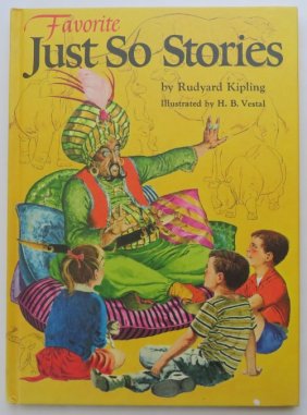 Kipling, Just So Stories, 1stEd. 1975 Print, Herman Vestal illustrations