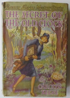 Keene, Secret of Old Clock, 1943 Print, Nancy Drew Mystery, Tandy illustrations