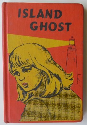 Janet Randall, Island Ghost, 1stEd., 1971 Suspense Story, illustrated