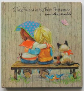 True Friend is Best Possession & Proverbs, 1968, Guntra Graudins illustrations